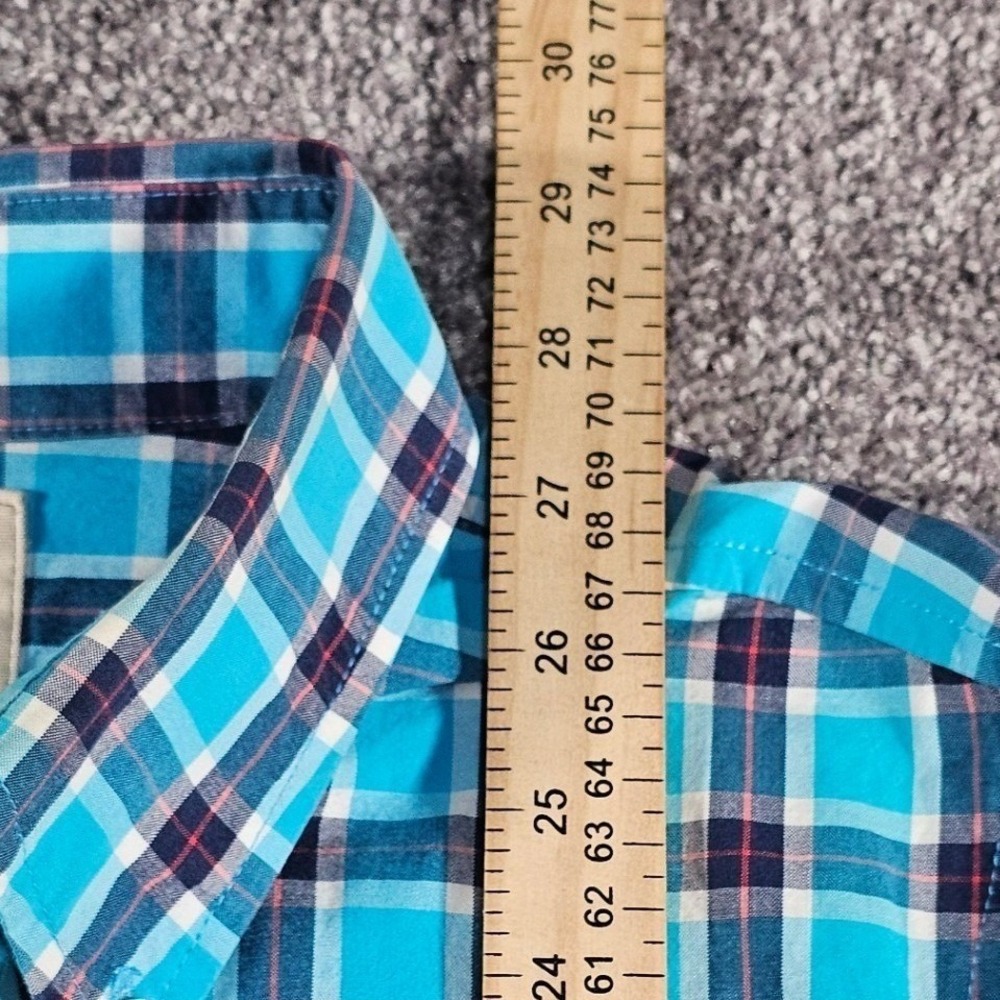 Lot of 2 Hollister Button Down Shirt Mens XL Multicolor Plaid L/S Cotton  Y2K - Picture 8 of 16